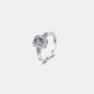 Elegant 1 Carat Moissanite Diamond Ring in 925 Sterling Silver