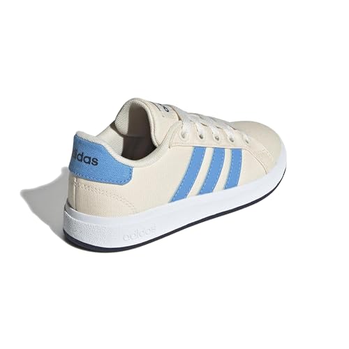 adidas Unisex-Child Grand Court 2.0 Elastic (Little Big Kid) Sneaker