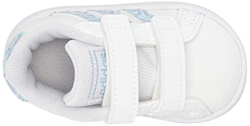 adidas Unisex-Child Grand Court 2.0 Elastic (Little Big Kid) Sneaker