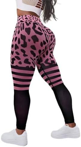 Flamingals Butt Lifting Leggings with Flap Pockets Workout Cargo Leggings for Women - KevRow5760