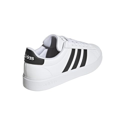 adidas Unisex-Child Grand Court 2.0 Elastic (Little Big Kid) Sneaker