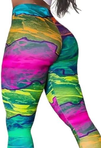 Flamingals Butt Lifting Leggings with Flap Pockets Workout Cargo Leggings for Women - KevRow5760