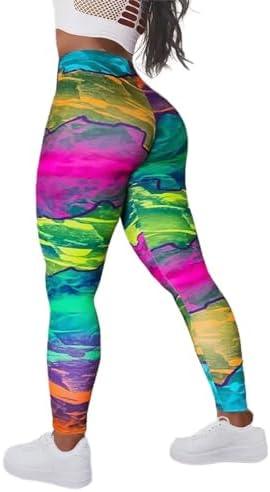 Flamingals Butt Lifting Leggings with Flap Pockets Workout Cargo Leggings for Women - KevRow5760