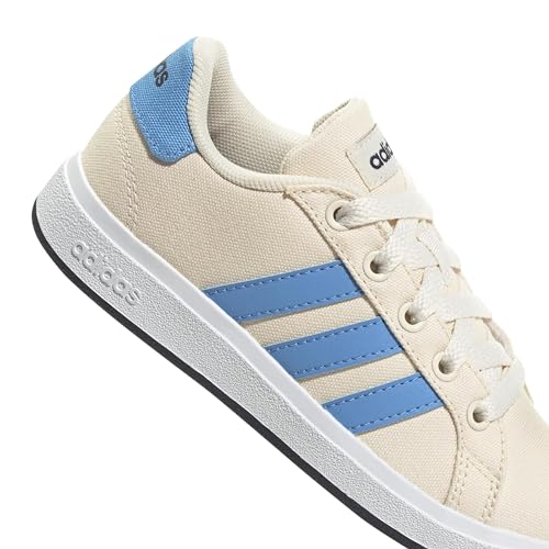 adidas Unisex-Child Grand Court 2.0 Elastic (Little Big Kid) Sneaker