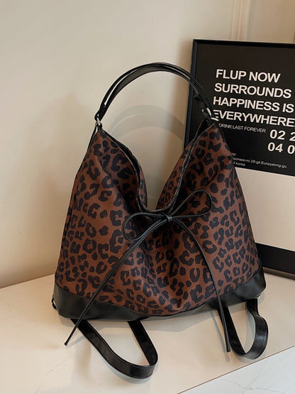 Leopard Dual Purpose Crossbody Bag