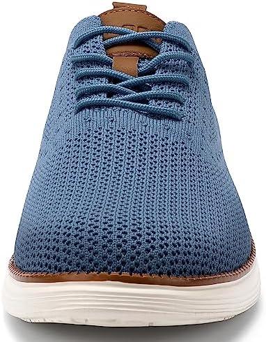 VILOCY Men&#39;s Mesh Dress Sneakers Oxfords Business Casual Walking Shoes Tennis Comfortable - KevRow5760