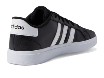 adidas Unisex-Child Grand Court 2.0 Elastic (Little Big Kid) Sneaker