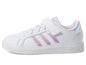 adidas Unisex-Child Grand Court 2.0 Elastic (Little Big Kid) Sneaker