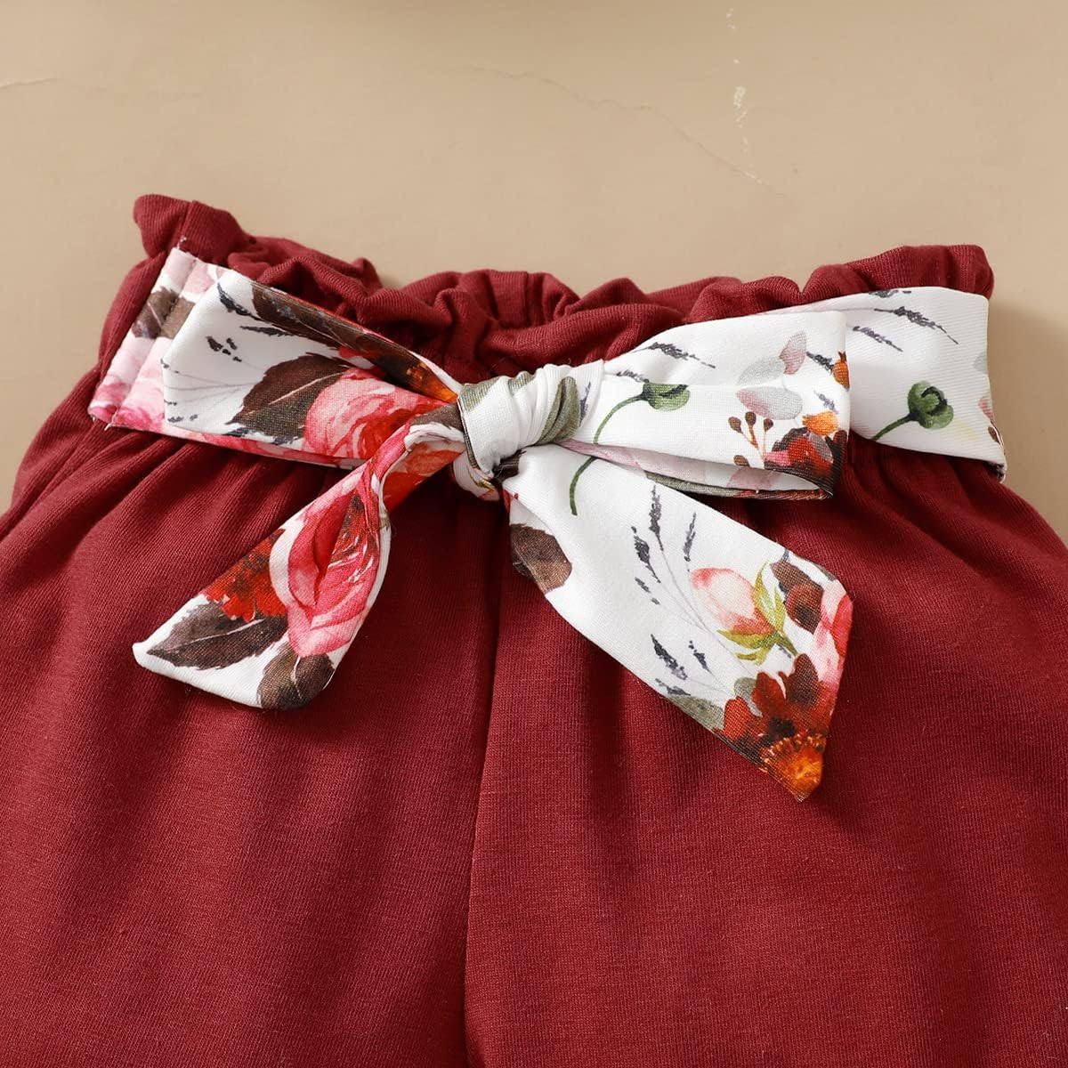 YOUNGER TREE Toddler Baby Girl Clothes Sleeveless Ruffle Bowknot Dress Top Shorts Set Summer Outfits for Little Kids Girls