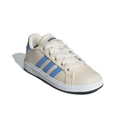 adidas Unisex-Child Grand Court 2.0 Elastic (Little Big Kid) Sneaker