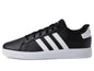 adidas Unisex-Child Grand Court 2.0 Elastic (Little Big Kid) Sneaker