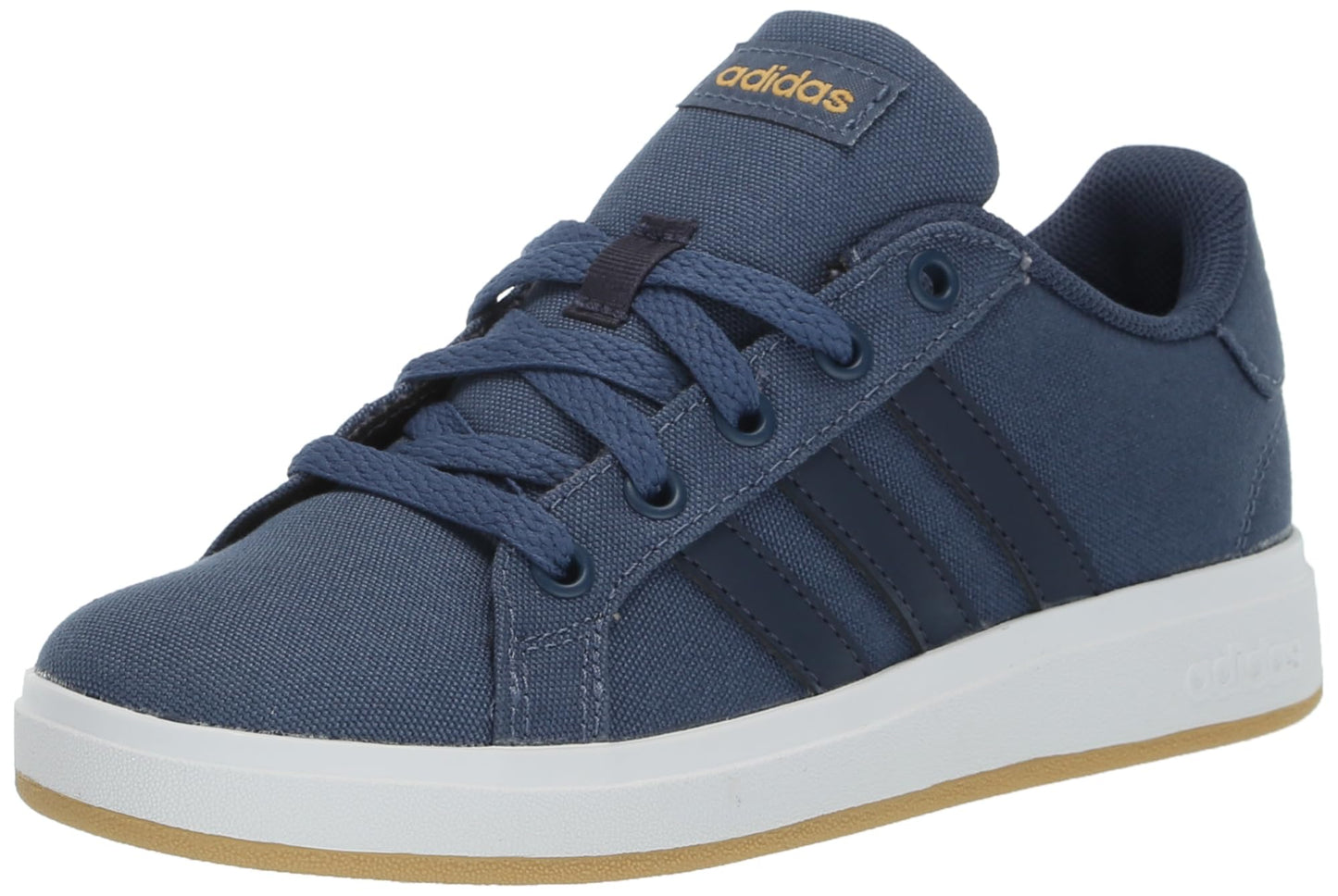 adidas Unisex-Child Grand Court 2.0 Elastic (Little Big Kid) Sneaker