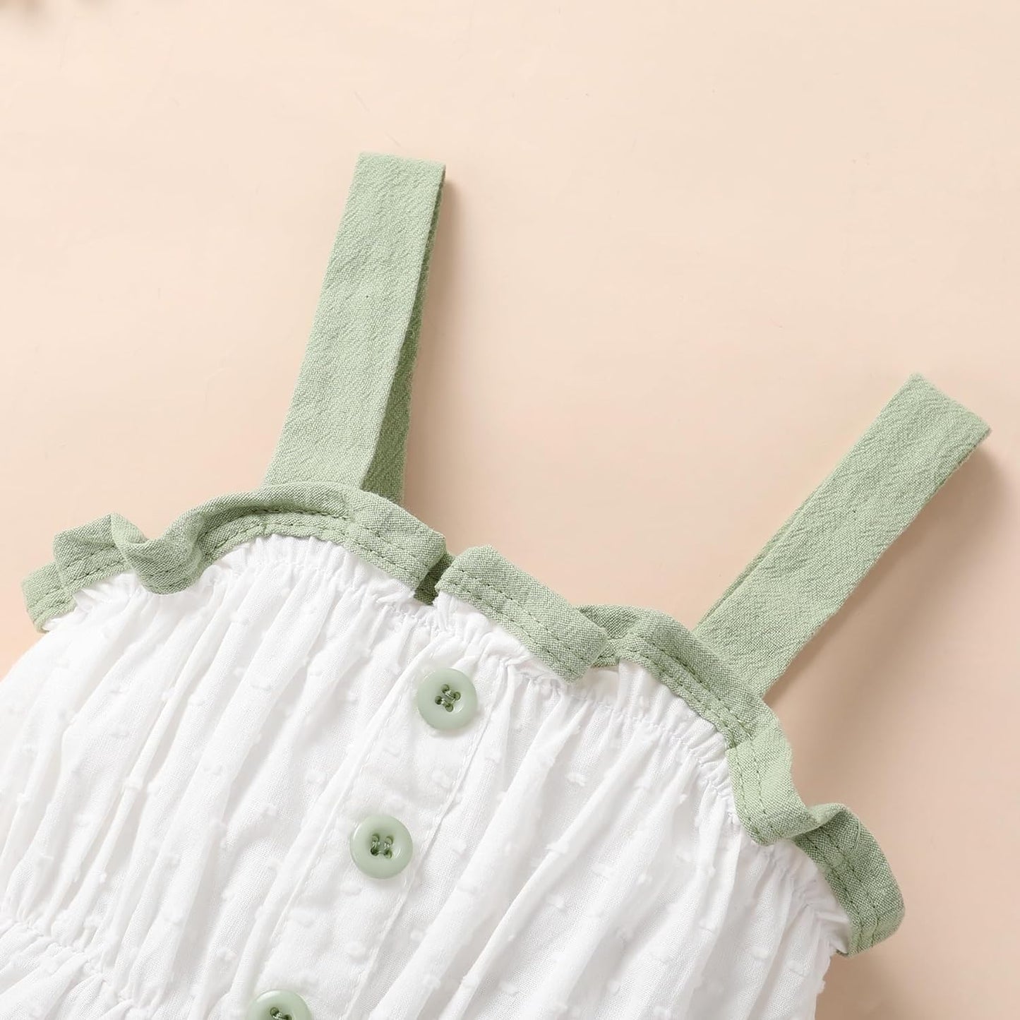 YOUNGER TREE Toddler Baby Girl Clothes Sleeveless Ruffle Bowknot Dress Top Shorts Set Summer Outfits for Little Kids Girls