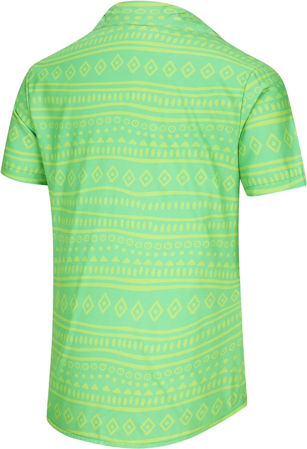 KYKU Aztec Tribal Ethnic Men's Resort Hawaiian 3D Printed Shirt - Vibrant Summer Style for Outdoor Vacation