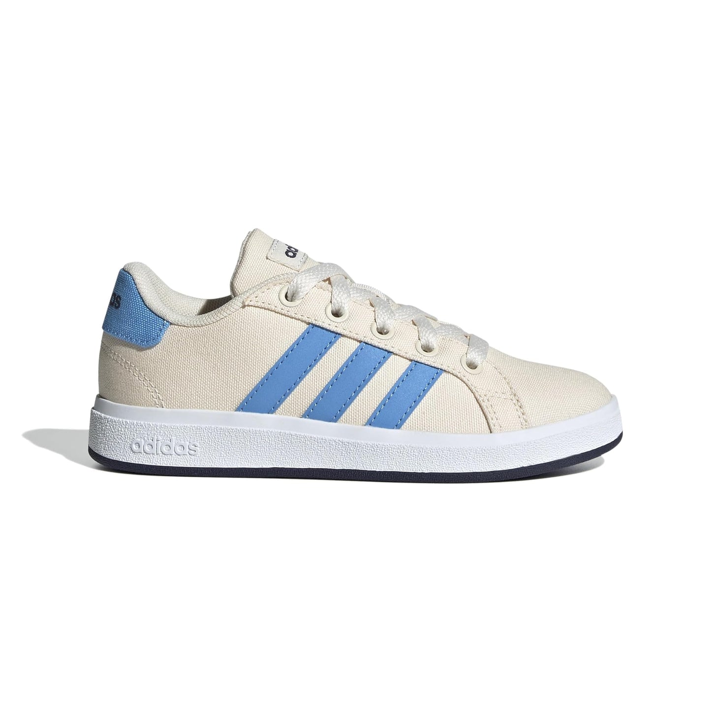 adidas Unisex-Child Grand Court 2.0 Elastic (Little Big Kid) Sneaker