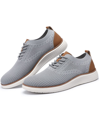 Comfortable Mesh Dress Sneakers - Casual Business Oxfords