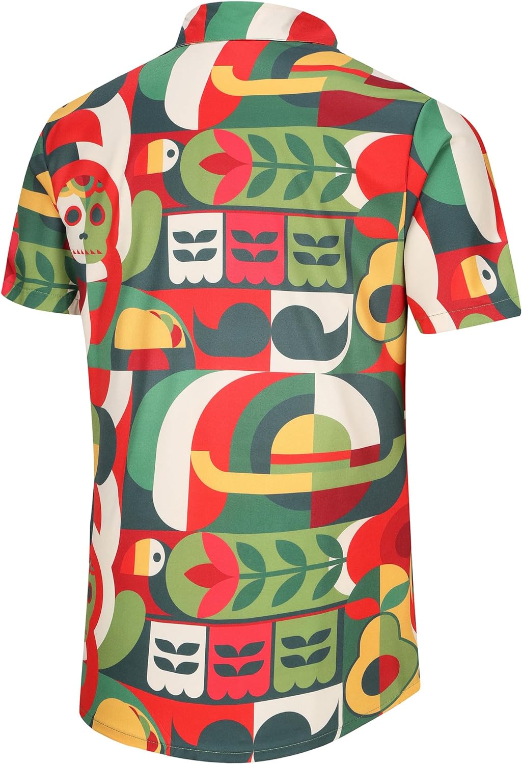 KYKU Men's Tribal Mexican Hawaiian Shirt - Unique Style and Vibrant Designs