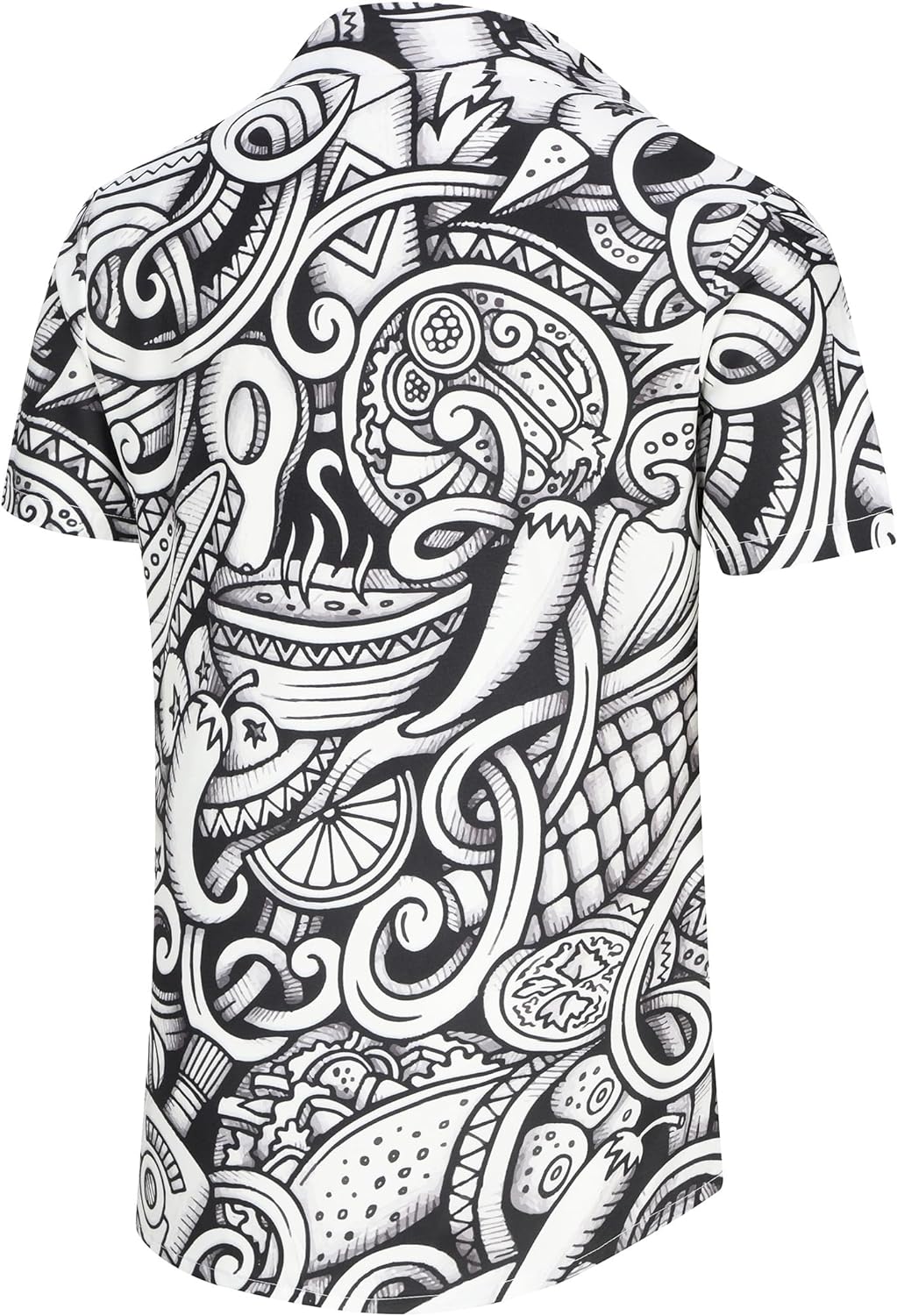 KYKU Aztec Tribal Ethnic Men's Resort Hawaiian 3D Printed Shirt - Vibrant Summer Style for Outdoor Vacation