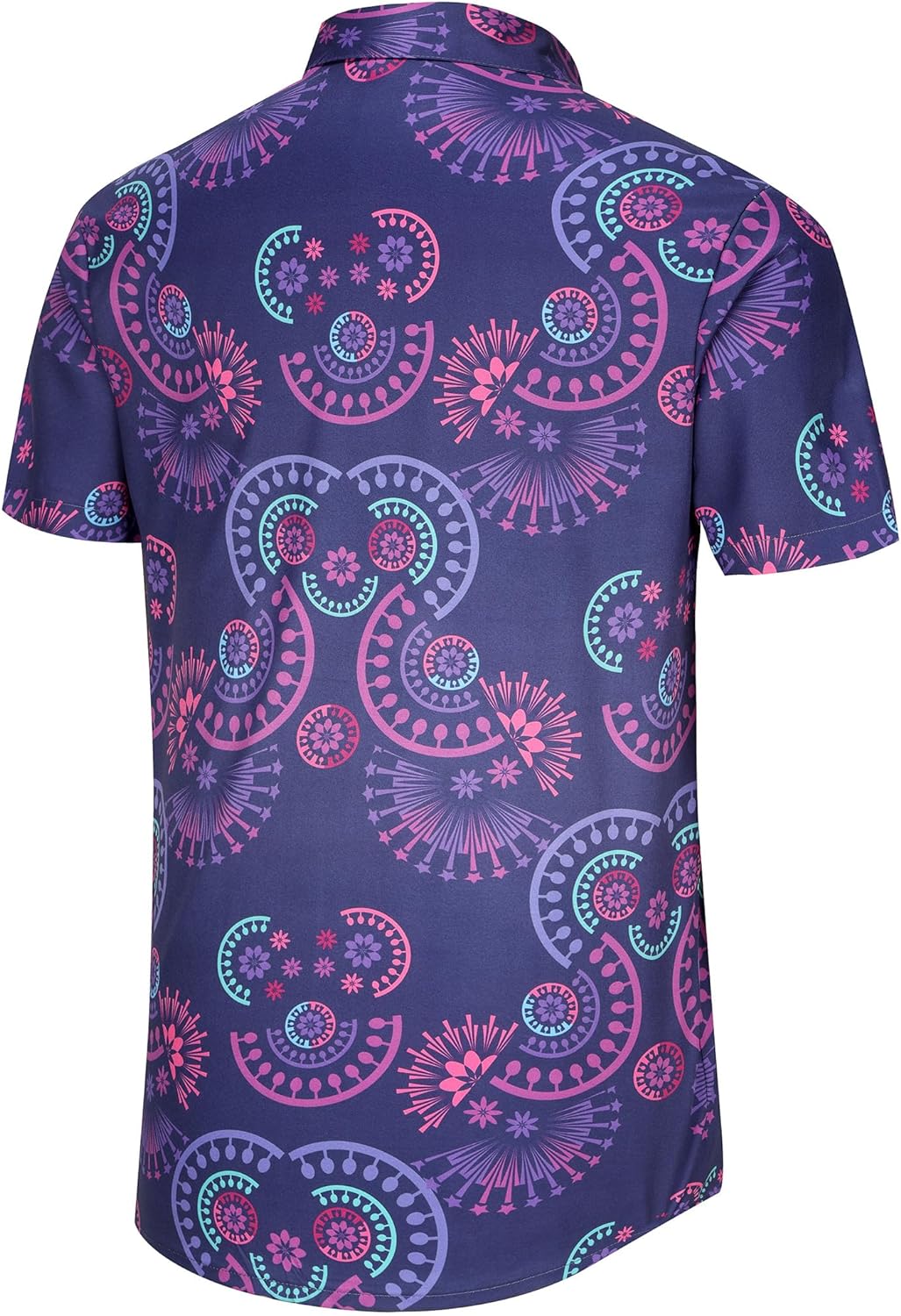 KYKU Men's Tribal Mexican Hawaiian Shirt - Unique Style and Vibrant Designs