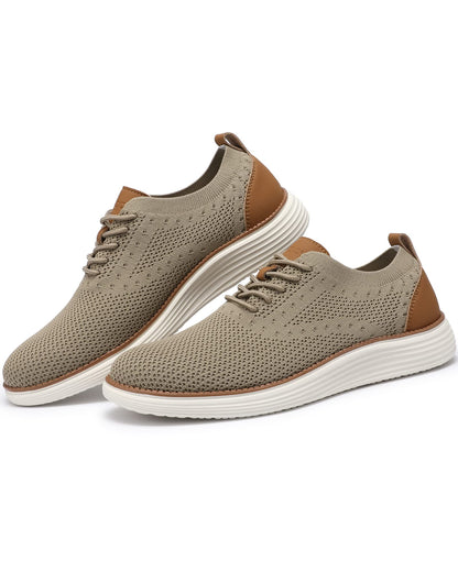 Comfortable Mesh Dress Sneakers - Casual Business Oxfords