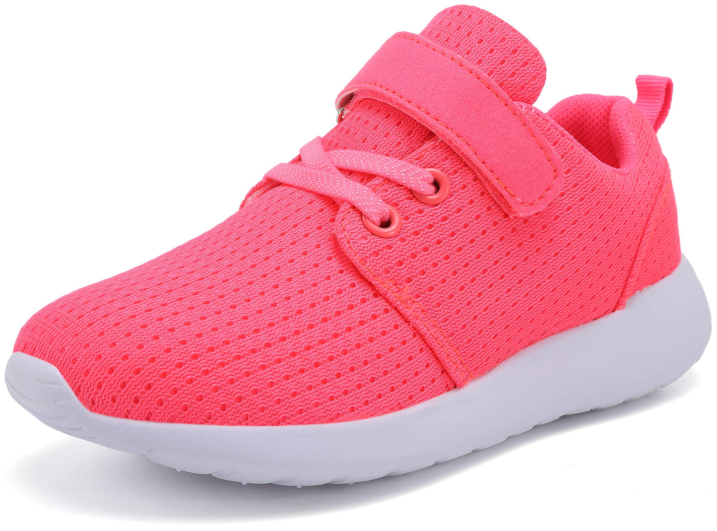 TOEDNNQI Boys Girls Sneakers Kids Lightweight Breathable Strap Athletic Running Shoes for Toddler/Little Kid/Big Kid