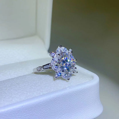 Discover Stunning 2 Carat Moissanite Sterling Silver Rings