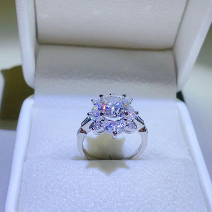 Discover Stunning 2 Carat Moissanite Sterling Silver Rings