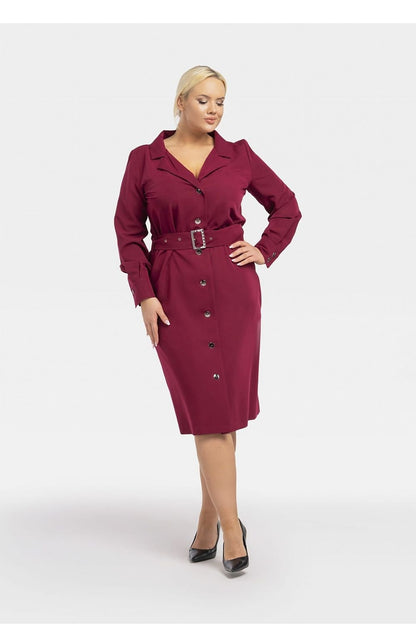 Plus size dress model 193905 Karko