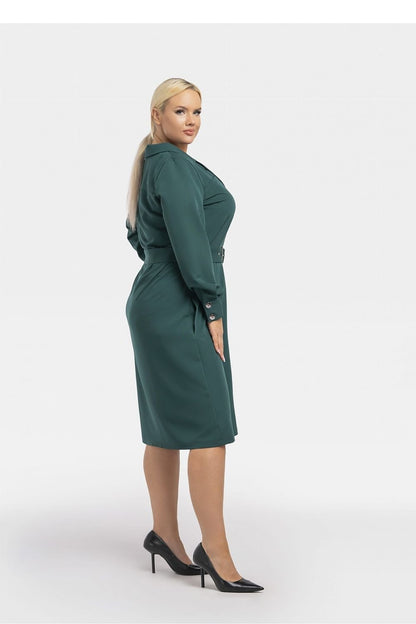 Plus size dress model 193905 Karko