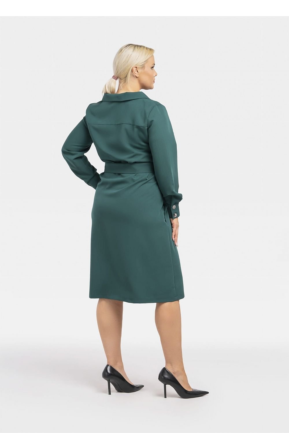 Plus size dress model 193905 Karko