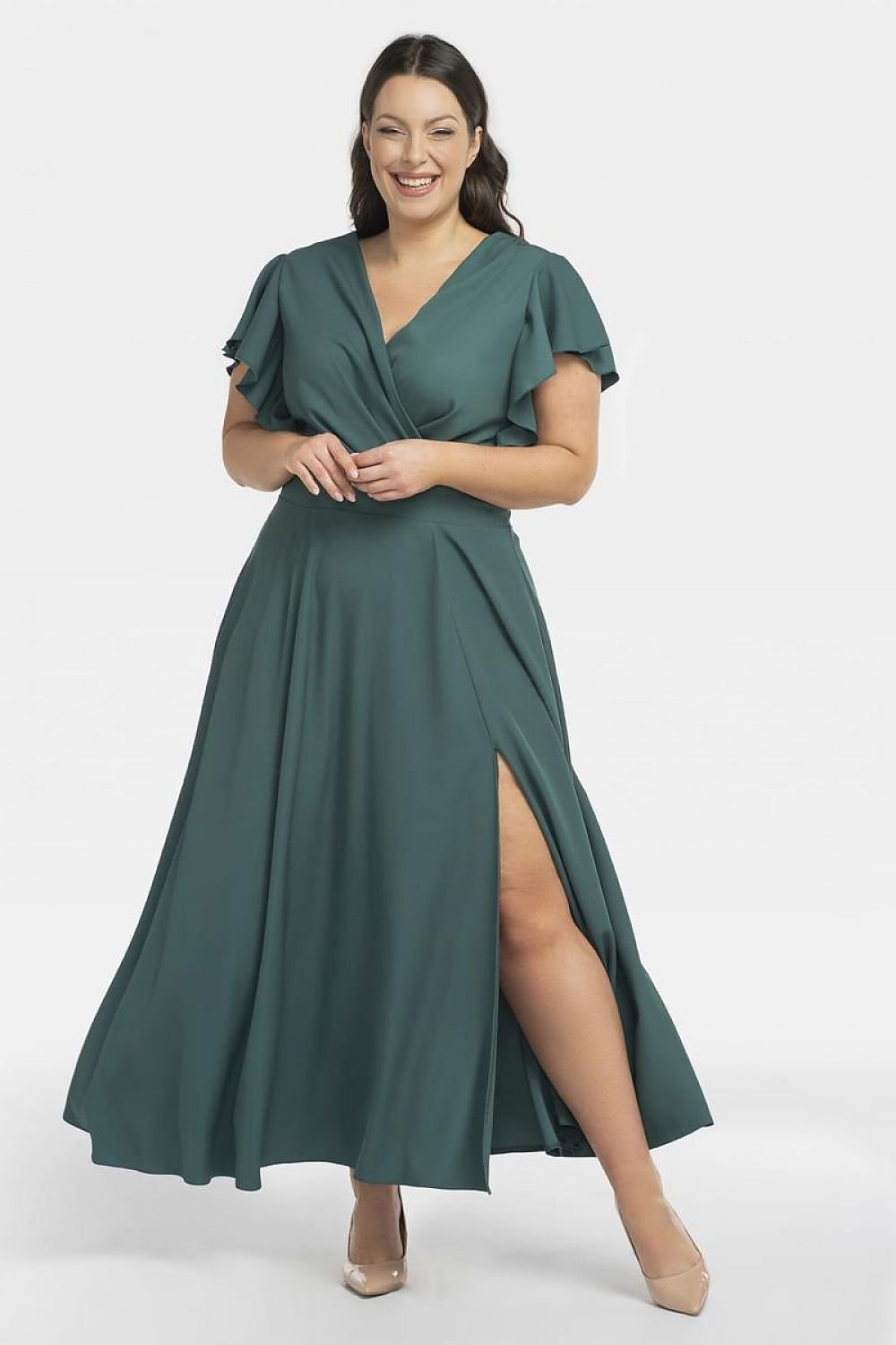 Plus size dress model 190943 Karko