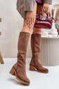 Heel boots model 202104 Step in style