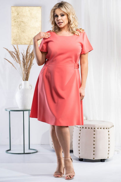 Plus size dress model 183338 Karko