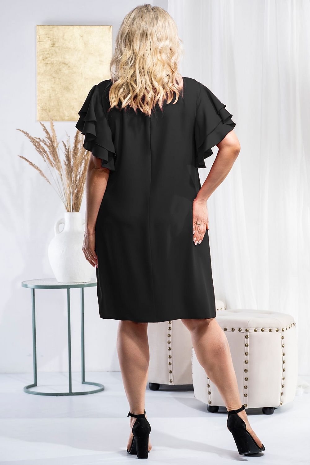 Plus size dress model 180444 Karko