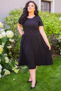 Plus size dress model 183288 Karko