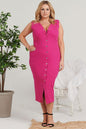 Plus size dress model 183326 Karko