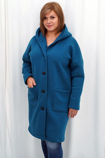 Coat plus size model 184905 Karko