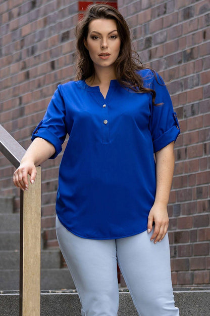 Plus size blouse model 168991 Karko - KevRow5760