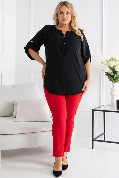 Plus size blouse model 168995 Karko - KevRow5760