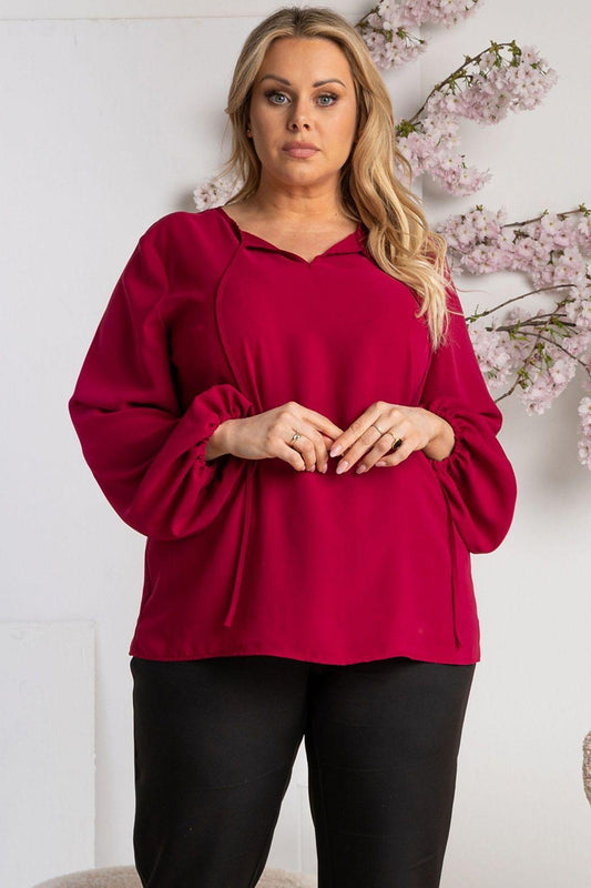 Plus size blouse model 176579 Karko - KevRow5760