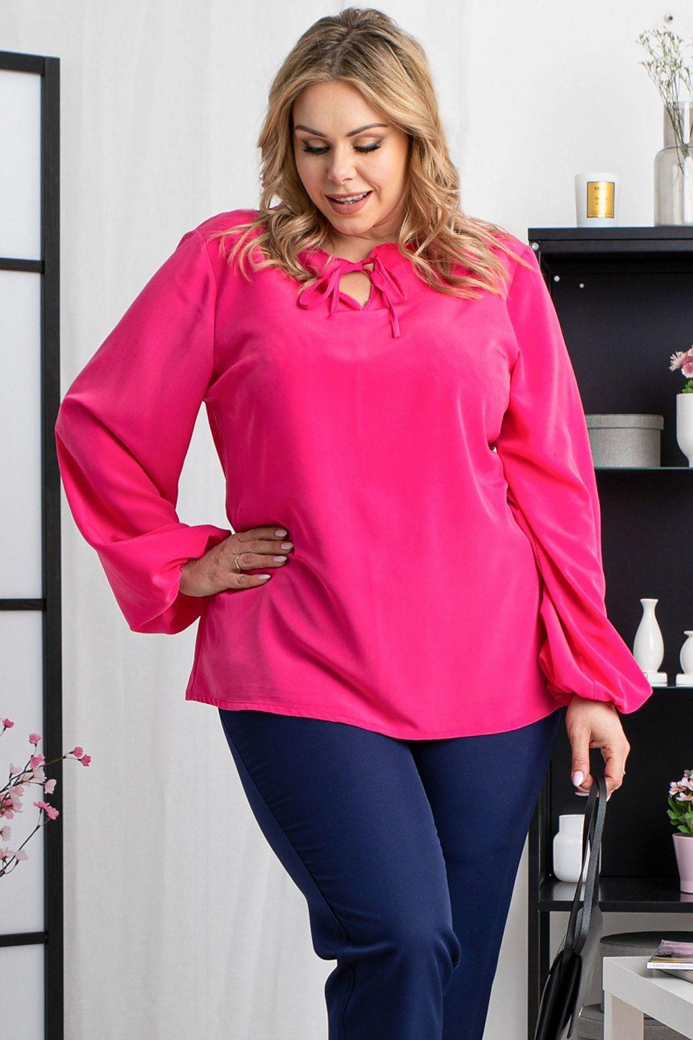 Plus size blouse model 176579 Karko - KevRow5760