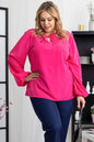 Plus size blouse model 176579 Karko - KevRow5760