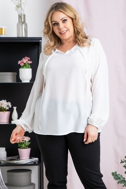 Plus size blouse model 176579 Karko - KevRow5760