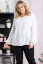 Plus size blouse model 176579 Karko - KevRow5760