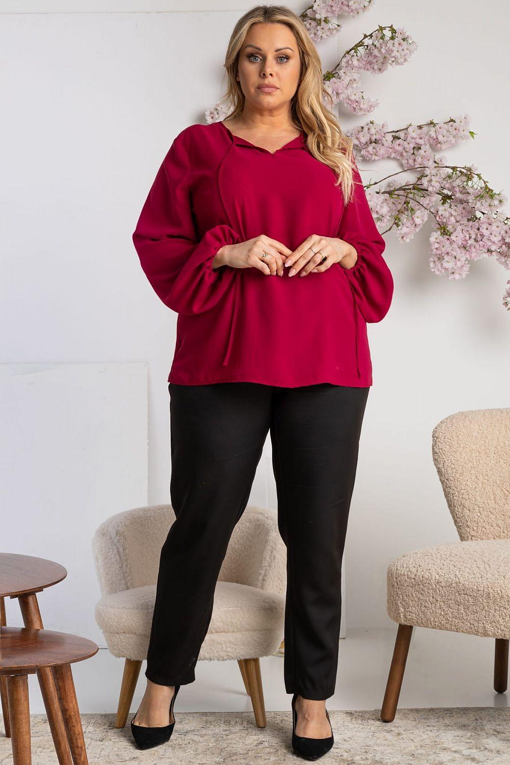 Plus size blouse model 176579 Karko - KevRow5760