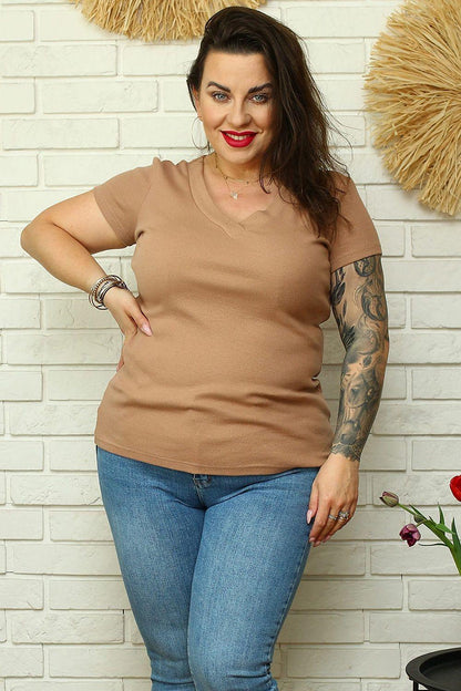 Plus size blouse model 182190 Karko - KevRow5760