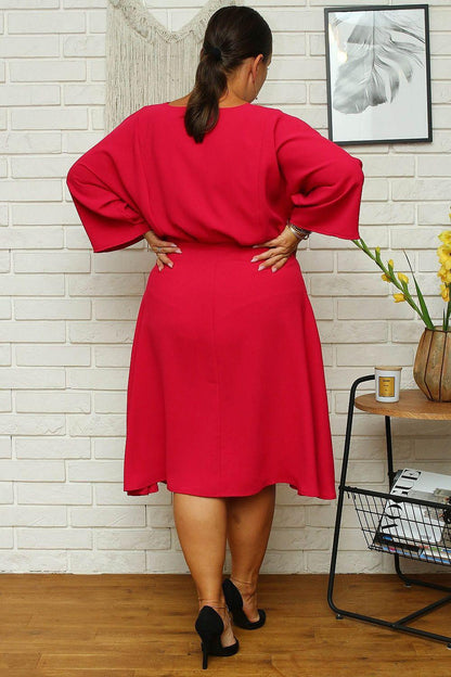 Plus size dress model 169252 Karko - KevRow5760