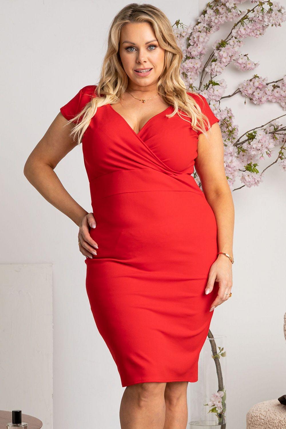 Plus size dress model 169407 Karko - KevRow5760