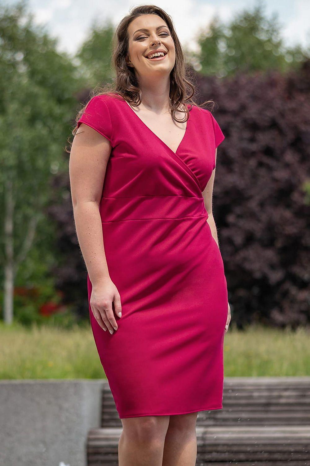 Plus size dress model 169407 Karko - KevRow5760