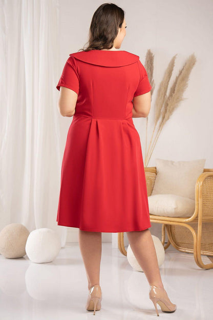 Plus size dress model 176577 Karko - KevRow5760